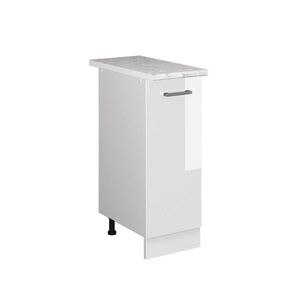 Vicco LEKÁRENSKÁ SKRINKA R-Line Biely vysoký lesk 30 cm s pracovnou doskou vyobraziť