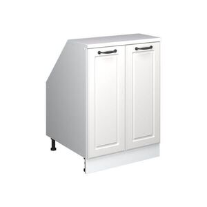 Vicco ŠIKMÁ SKRIŇA Rion Biely vidiecky dom 60 x 81.6 cm s 2 dverami, korpus skrine hĺbka 60 cm vyobraziť