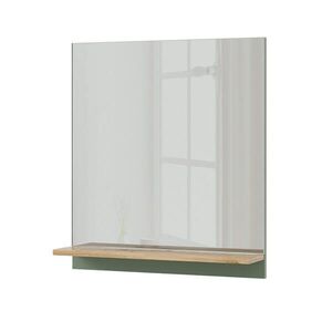 Vicco KÚPEĽŇOVÉ ZRKADLO Marelle Zelená/umelecká 60 x 67 cm s policou vyobraziť