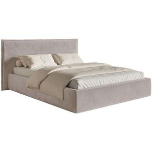 Selsey ČALÚNENÁ POSTEĽ Softie taupe velúr 160x200 vyobraziť