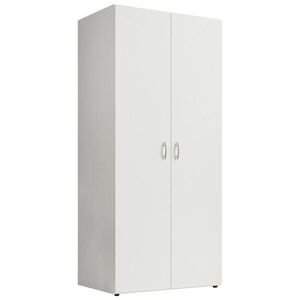 Carryhome SKRIŇA S OTOČNÝMI DVERAMI, biela, 81/177/51 cm vyobraziť
