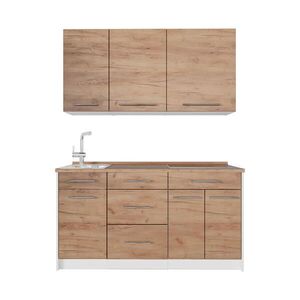 Vicco SAMOSTATNÁ KUCHYŇA Fame-Line, Dub Goldkraft, 150 cm, AP Oak vyobraziť