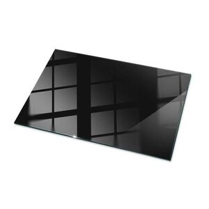 TULUP SKLENENÁ DOSKA 100x70 cm Hladká čierna farba vyobraziť