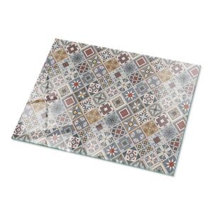 TULUP SKLENENÁ DOSKA 80x60 cm Mozaikový vzor s ornamentmi vyobraziť