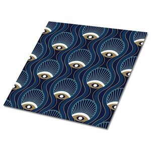TULUP SAMOLEPIACE OBKLADY NA STENU 9 ks 30x30 cm Vintage vzor očí vyobraziť