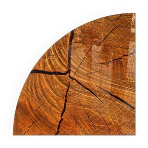 TULUP PODLOŽKA POD KRB 1/4 100x100 cm - Kresba dreva v priečnom reze vyobraziť