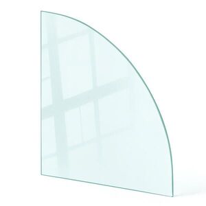 TULUP PODLOŽKA POD KRB 100x100 cm štvrťkruh transparentná vyobraziť
