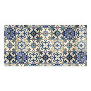 TULUP PODLOŽKA POD KRB 120x60 cm - Mozaikový vzor s kvetmi vyobraziť