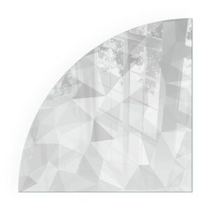 TULUP PODLOŽKA POD KRB 1/4 100x100 cm - Abstraktný geometrický vzor vyobraziť