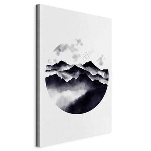 artgeist OBRAZ NA PLÁTNE, krajina a príroda, abstraktné, hory, zen, 40/60/1.2 cm vyobraziť