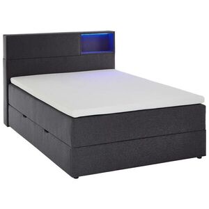 Xora BOXSPRINGOVÁ POSTEĽ, 120/200 cm, antracitová vyobraziť