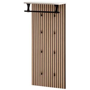 MID.YOU VEŠIAKOVÝ PANEL, čierna, farba duba, 50/110, 6/20, 9 cm vyobraziť