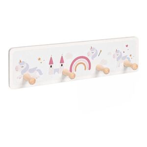 Relaxdays VEŠIAK Viacfarebný detský 4-háčiky 10x38 cm vyobraziť