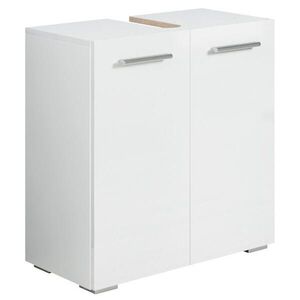 Badplaats SKRINKA POD UMÝVADLO Jupiter 2 dvere biela - 60 x 30 x 60 cm vyobraziť