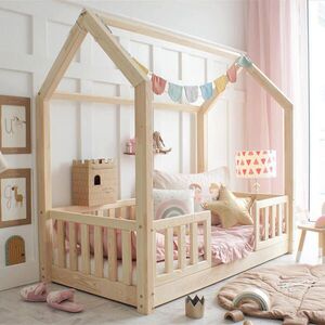 Petits-meubles DOMČEKOVÁ POSTEĽ 80/160 Daisy Prírodné drevo vyobraziť