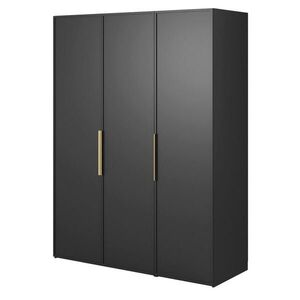 Selsey ŠATNÍKOVÁ SKRIŇA Frame čierna 150 cm vyobraziť