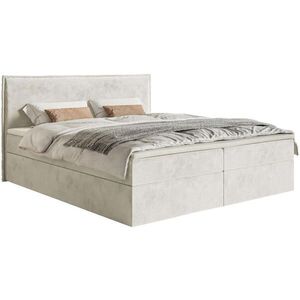 Selsey BOXSPRINGOVÁ POSTEĽ Softie greige velúr vodoodpudivý 180x200 cm vyobraziť