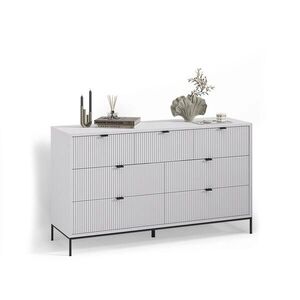 Livinity® PRÍBORNÍK Aterno biely 42 x 81 cm so 7 zásuvkami vyobraziť