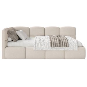 Selsey POSTEĽ PRE MLÁDEŽ Cloudy krémová 120 cm, ženilka vyobraziť