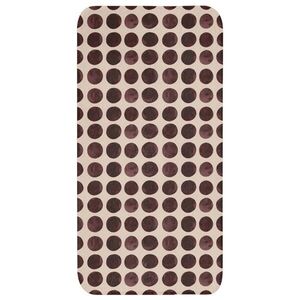 OnlyWow KÚPEĽŇOVÁ PREDLOŽKA Bodky - Vzor - Hnedý 60x120 cm vyobraziť