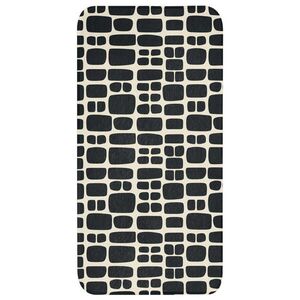 OnlyWow KÚPEĽŇOVÁ PREDLOŽKA Moderné - organické - čierne 60x120 cm vyobraziť