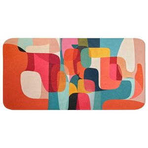 OnlyWow KÚPEĽŇOVÁ PREDLOŽKA Tvary - Farebné - Abstraktné - Lietadlá 120x60 cm vyobraziť