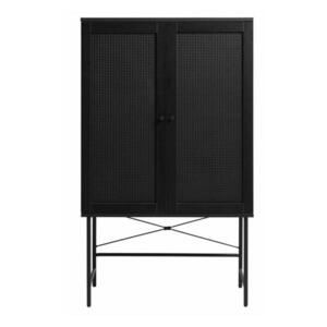 Selsey VYSOKÁ komoda Mogest, čierna, 80 cm vyobraziť