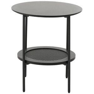 Selsey ODKLADACÍ stolík Mogest, čierny dub, 50 cm vyobraziť
