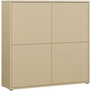 Carryhome VYSOKÁ KOMODA, žltá, 124, 5/121, 5/34, 9 cm vyobraziť