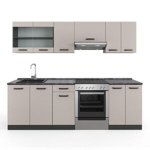 Vicco KUCHYNSKÁ LINKA R-Line Kašmír 240 cm , AP Antracit vyobraziť
