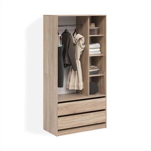 Livinity® ŠATNÍKOVÁ SKRIŇA Trento Sonoma s 2 zásuvkami vyobraziť