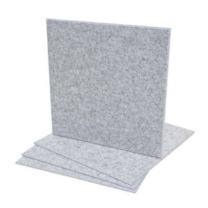 MCW AKUSTICKÝ STENOVÝ PANEL Svetlosivý Kompletná sada vyobraziť