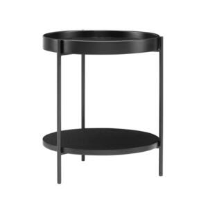 Livetastic PRÍRUČNÝ STOLÍK, čierna, kompozitné drevo, 44/49 cm vyobraziť
