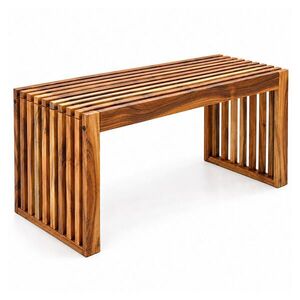 Relaxdays LAVICA Prírodná akáciové drevo olejované XL 90 cm vyobraziť