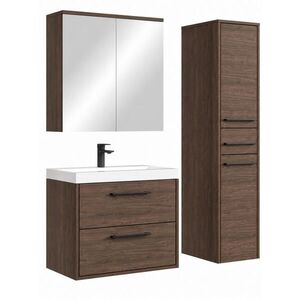 Badplaats KÚPEĽŇOVÁ ZOSTAVA Florence 4 diely hnedý orech - 60 x 35 x 51 cm vyobraziť