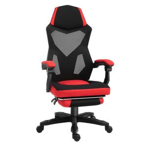 Redom KANCELÁRSKA stolička 58/63/112-122 cm, ergonomická, výškovo nastaviteľná s opierkou nôh a polohovaním, Čierna vyobraziť