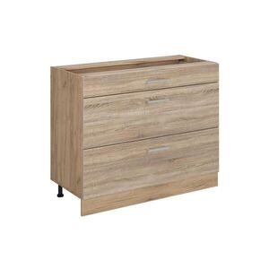 Vicco KUCHYNSKÁ SPODNÁ SKRINKA R-Line, Sonoma/Dub Goldkraft, 100 cm bez pracovnej dosky vyobraziť