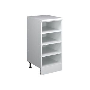 Vicco KUCHYNSKÁ SKRIŇA PRE ŠIKMÉ STRECHY R-Line, biely/biely, 40 cm bez skosenia, otvorený vyobraziť