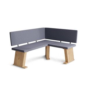 Vicco ROHOVÁ LAVICA DO JEDÁLNE Rivon, Dub Goldkraft/antracitová, 150 x 120 cm Ľavý roh vyobraziť