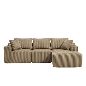 ROHOVÁ POHOVKA 257/90-160/62 cm Khaki vyobraziť