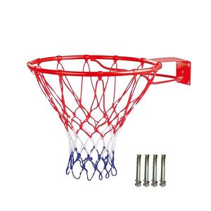 Relaxdays OBRUČ Oranžová na stenu železo 45 cm vyobraziť