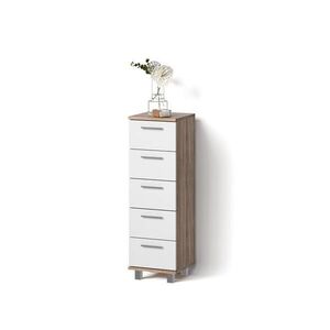 Livinity® KÚPELŇOVÁ SKRINKA Eisak Sonoma 30 x 95 cm vyobraziť