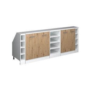 Vicco ŠATNÍKOVÁ ZOSTAVA PRE ŠIKMÉ STRECHY Rion Remeselný dub 210 cm Súprava 5 korpusov skrine hĺbka 60 cm vyobraziť