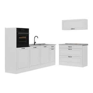 Vicco KUCHYNSKÝ KÚT R-Line, Biely vidiecky dom/biely, 220 cm Marmori työtaso vyobraziť