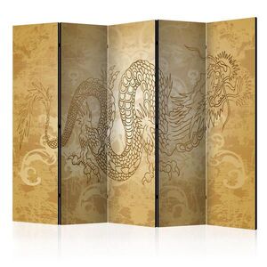 Muralo PARAVÁN Akustický 5-Dielny 225x172 cm Drak a Ornamenty vyobraziť