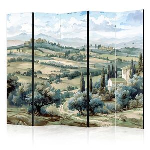 Muralo PARAVÁN Akustický 5-Dielny 225x172 cm Toskánska Krajina vyobraziť