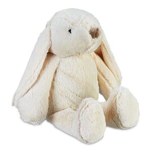 Relaxdays ZARÁŽKA NA DVERE Krémová Zajac Polyester 22x21x24 cm vyobraziť