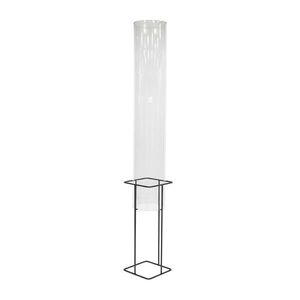 Relaxdays TUBUS Transparentná sivá 150 cm vyobraziť