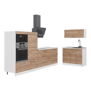 Vicco KUCHYŇA Fame-Line, Dub Goldkraft, 380 cm, AP Marble vyobraziť