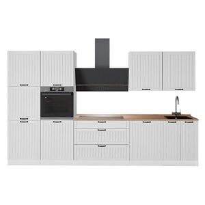 Vicco KUCHYNKA Fame-Line, Biely vidiecky dom/biely, 340 cm, AP Oak vyobraziť